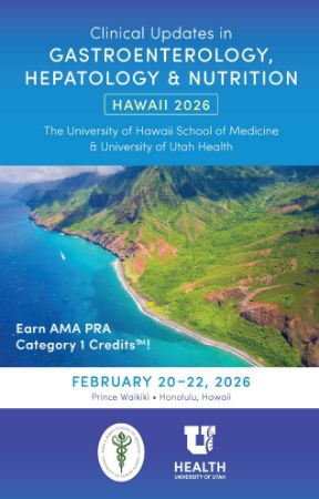 Picture for category Clinical Updates in Gastroenterology, Hepatology and Nutrition in Hawaii 2026